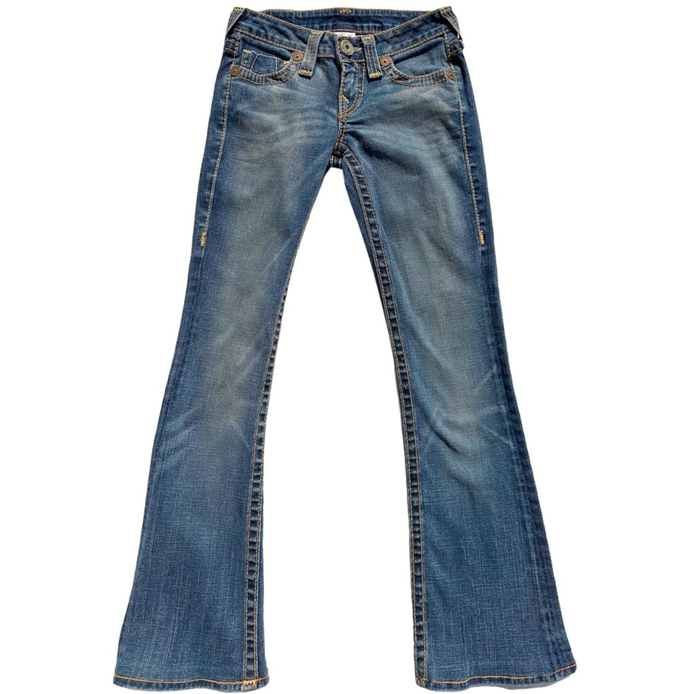 SOLD True Religion Low Rise Flare Jeans